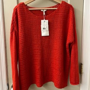 Joie NWT cayenne linen sweater